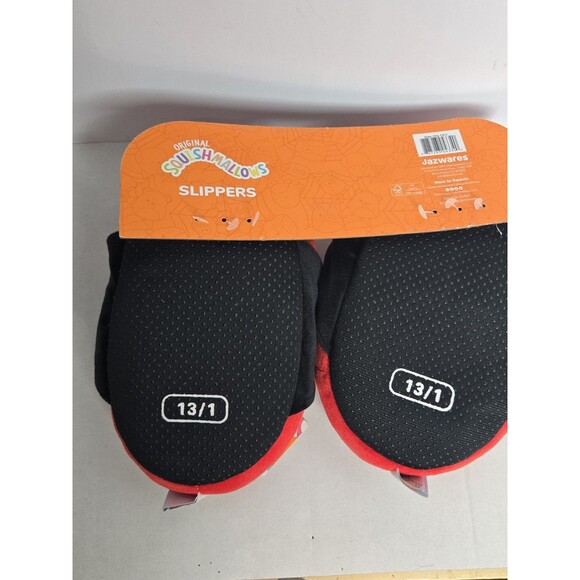 SQUISHMALLOWS Vampire Owl HALLOWEEN Limited Edition 2024 Slippers Sz 13/1 Youth - Picture 2 of 2